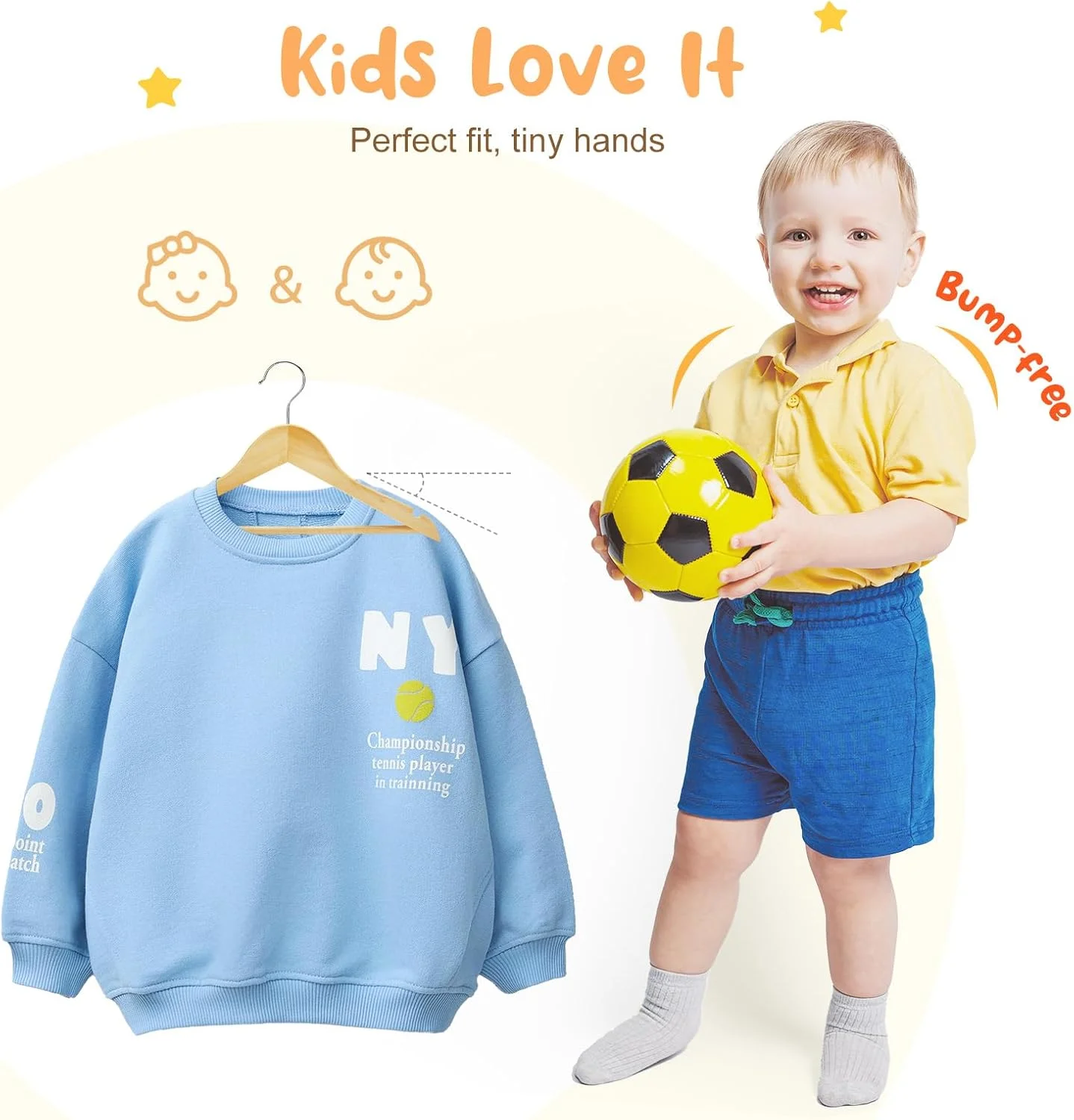 چوب لباسی چوبی کودک هاوس دی، بسته 20 عددی، چوب لباسی چوبی بچه گانه، قلاب گردان 360 درجه، چوب لباسی مقاوم برای لباس، شلوار و کت، رنگ طبیعی