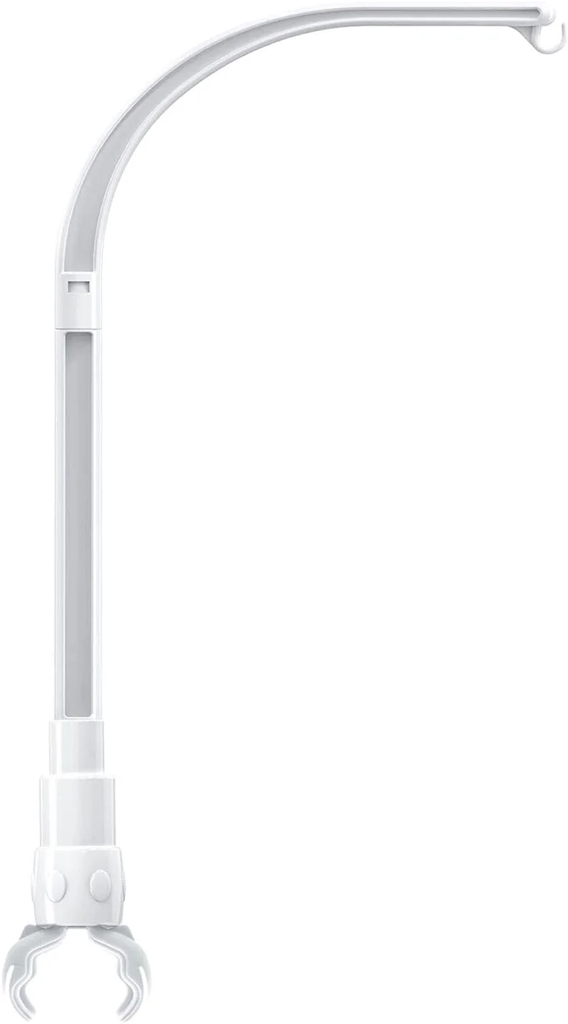 بازوی نگهدارنده آویز تخت نوزاد 58 سانتی متری با گیره قابل تنظیم - مناسب برای تزئینات اسباب بازی (بدون جعبه موزیکال)