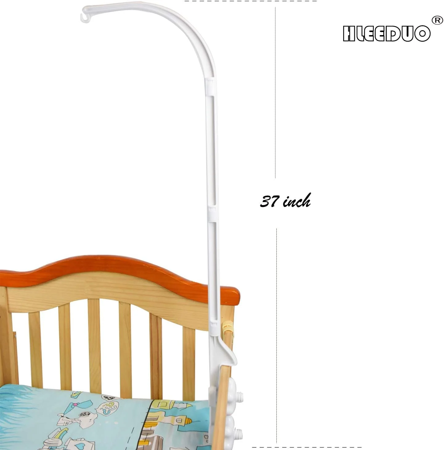 پایه آویز تخت نوزاد 94 سانتی‌متری به همراه جعبه موزیکال کوکی