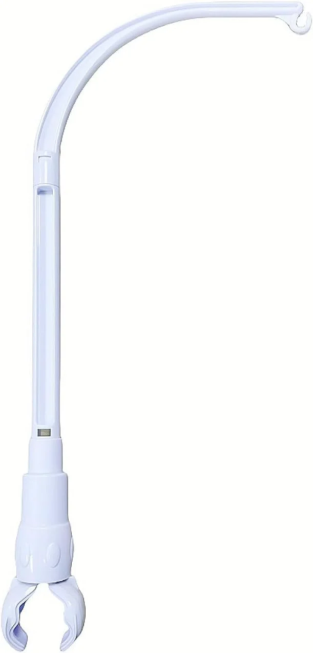 بازوی آویز تخت نوزاد 58 سانتی‌متری، آویز تخت کودک، بازوی قابل تنظیم تخت نوزاد، مناسب برای تزئینات اسباب‌بازی