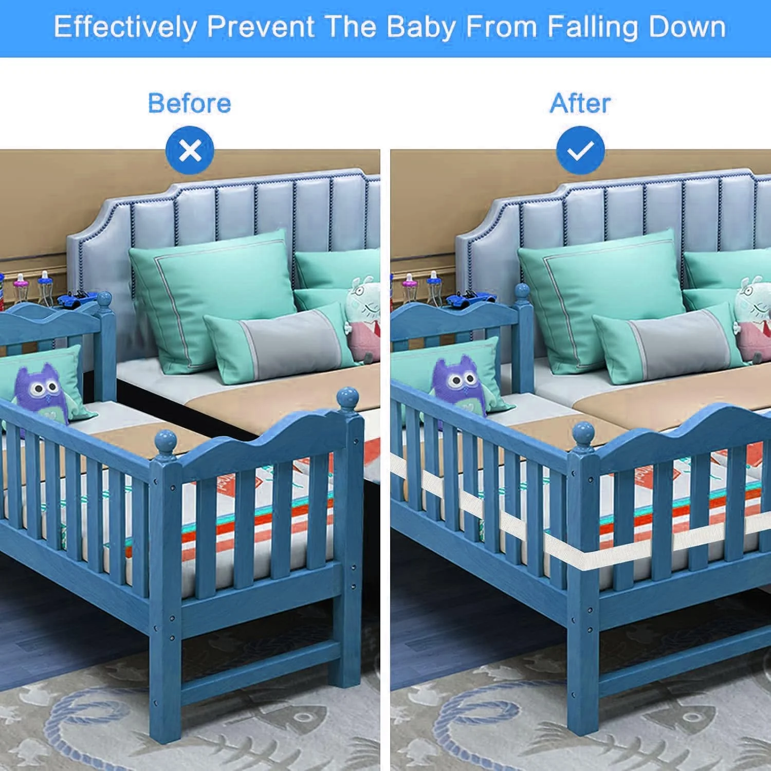 لوازم جانبی تخت نوزاد، بند برای تخت نوزاد، بند برای تخت کنار مادر، اتصال تخت کنار مادر، بند ثابت برای تخت کنار مادر، بند برای اتصال به تخت بزرگسال (6 ماهگی)