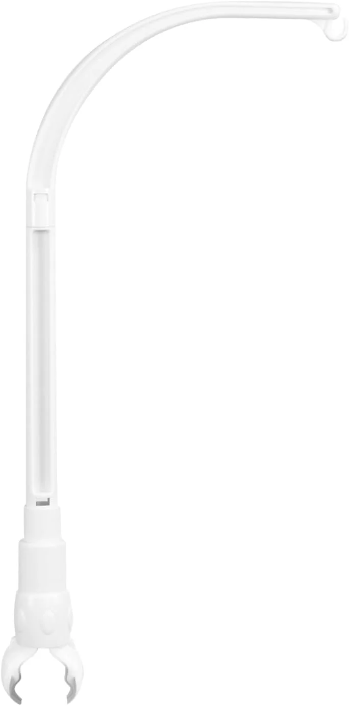 پایه بازویی نگهدارنده موبایل تخت نوزاد 60 سانتی متری، قسمت چنگکی با قابلیت تنظیم عرض