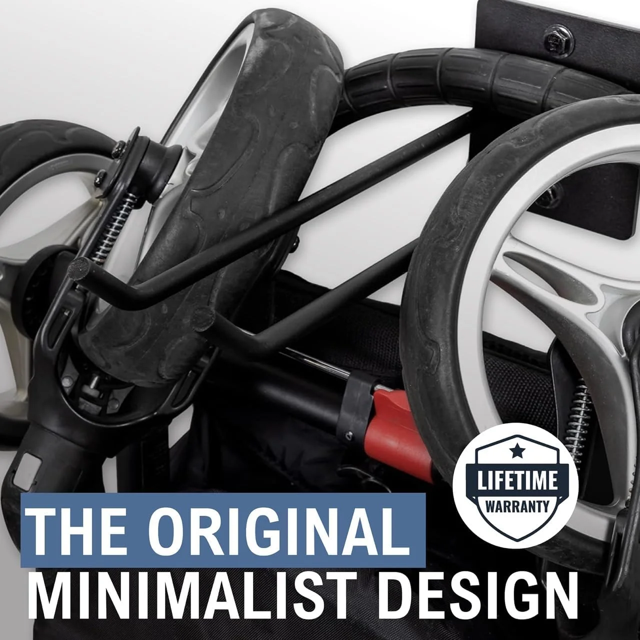 آویز نگهداری کالسکه کودک StoreYourBoard، نصب دیواری، درجه صنعتی، تحمل وزن تا 22 کیلوگرم، مناسب برای کالسکه‌های مسافرتی و سایز بزرگ