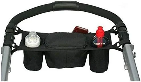 کیف ارگانایزر چند منظوره لوازم کودک اسکییدو، سبد آویز کالسکه و نگهداری شیشه شیر