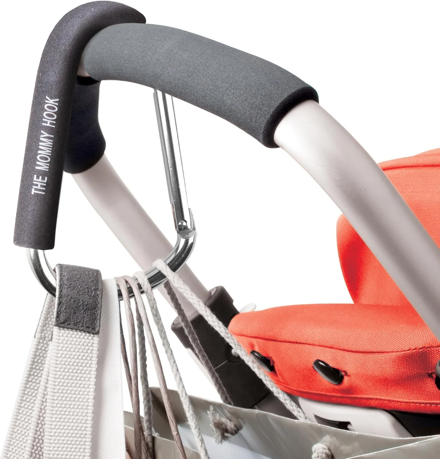 آویز коляска اصلی Mommy Hook مشکی آویز коляска اصلی Mommy Hook مشکی