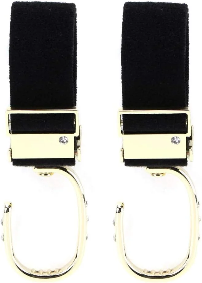 قلاب های چرخشی 360 درجه کالسکه Hztyyier، آویز چند منظوره کالسکه، لوازم جانبی کالسکه برای کیسه های خرید مواد غذایی (#1)