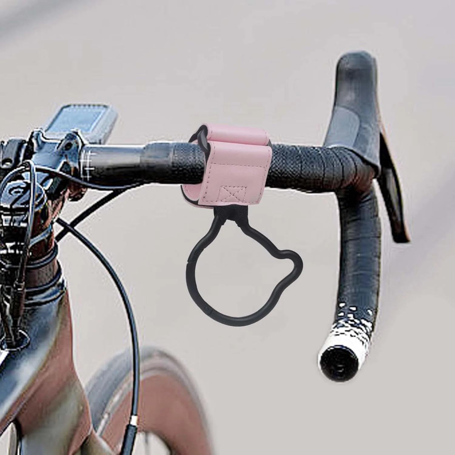 آویز کالسکه برای کیف | گیره اتصال کالسکه | آویز سازمان دهنده لوازم کودک آلیاژ روی برای کیف پول، خرید، نگهداری کیسه های مواد غذایی، لوازم جانبی اسکوتر