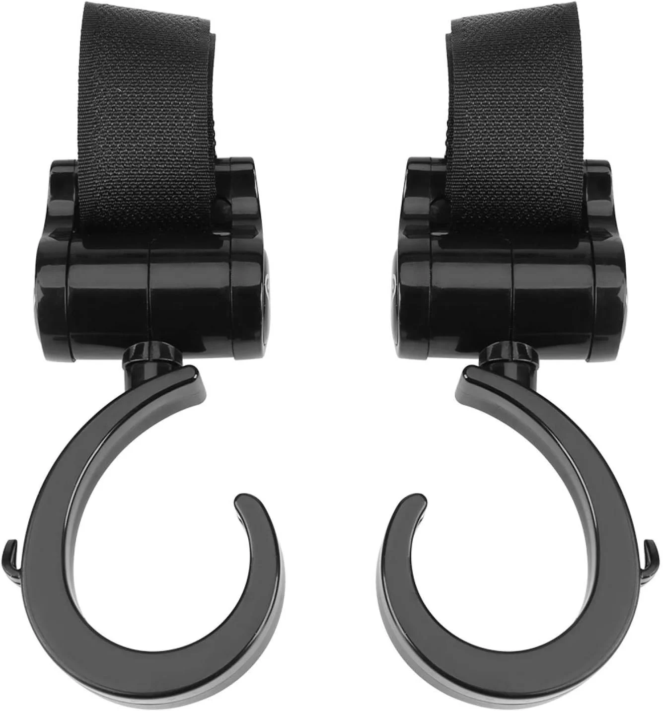 قلاب های کالسکه نوزاد با چرخش 360 درجه، آویز پلاستیکی ABS برای کالسکه