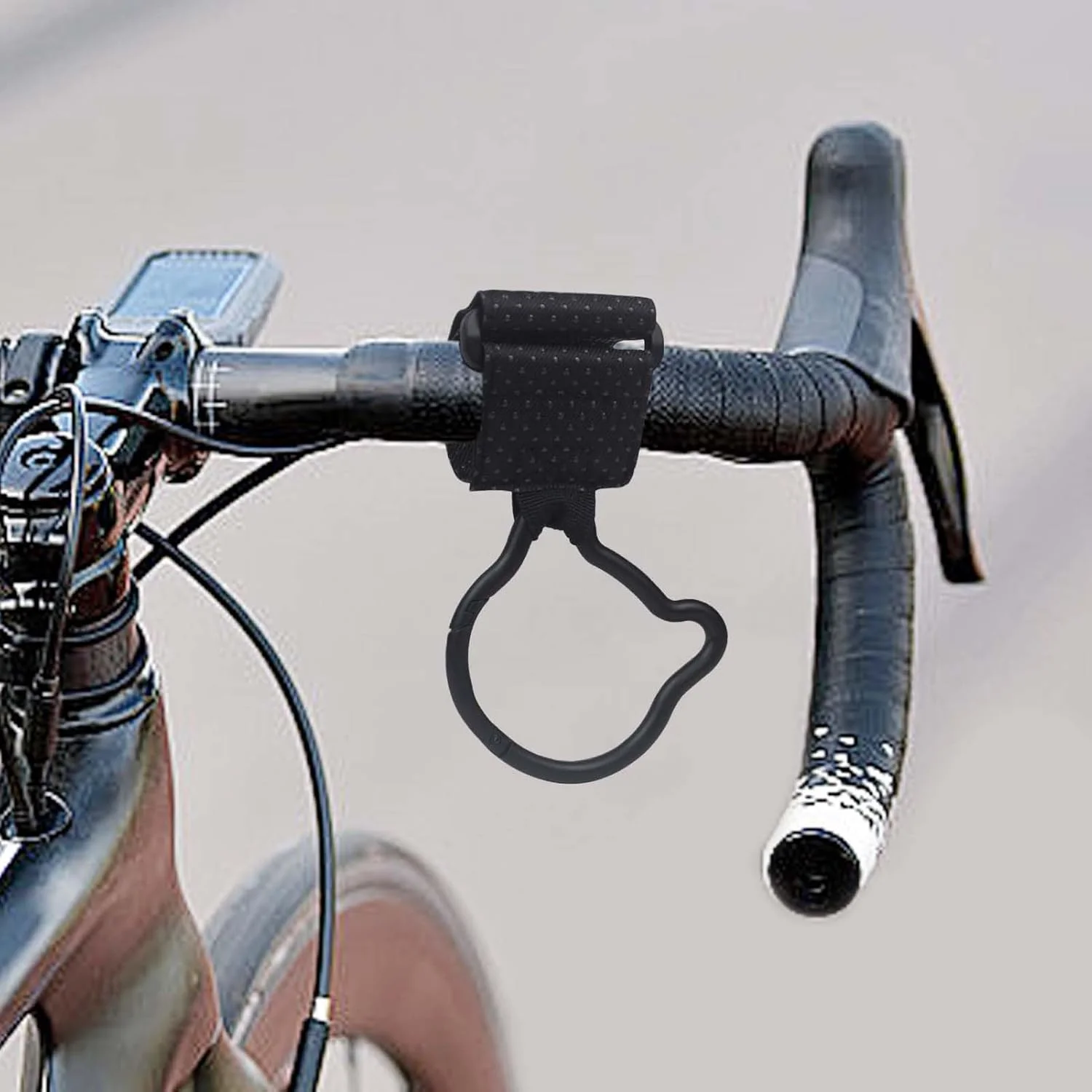 قلاب کیف کالسکه - قلاب آویز سازمان دهنده کالسکه | آویز کارابین خرسی آلیاژ روی با دوام لوازم کودک برای کیف پوشک، کیف دستی، خرید، کیسه مواد غذایی