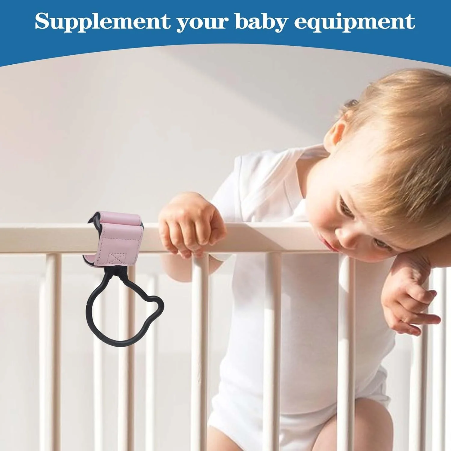 گیره های کالسکه | قلاب کارابین کالسکه کودک | آویز کارابین آلیاژ روی سنگین، لوازم کودک برای کیف پوشک، کیف دستی، خرید، کیسه خرید