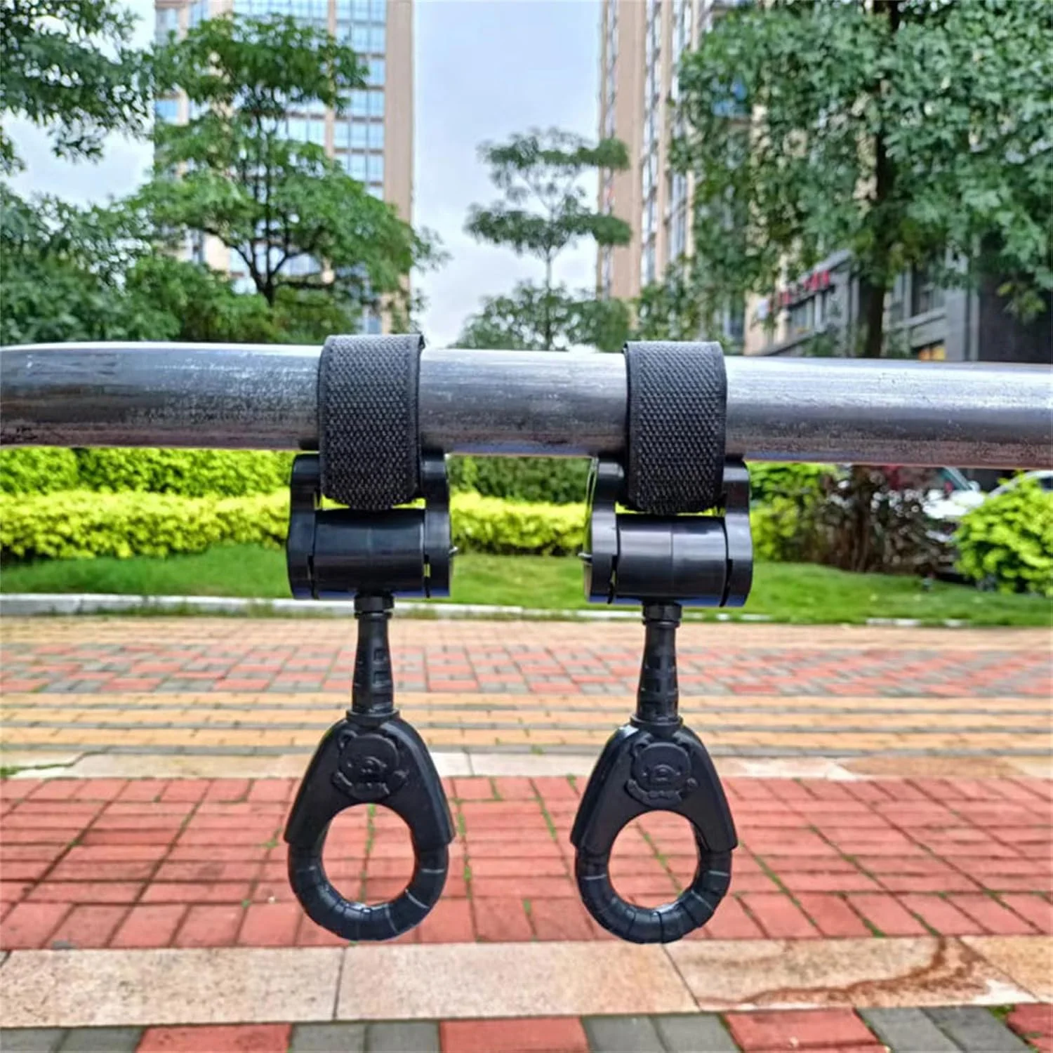 آویز گرد کالسکه کودک، آویز کالسکه مسافرتی برای حمل آسان و راحتی