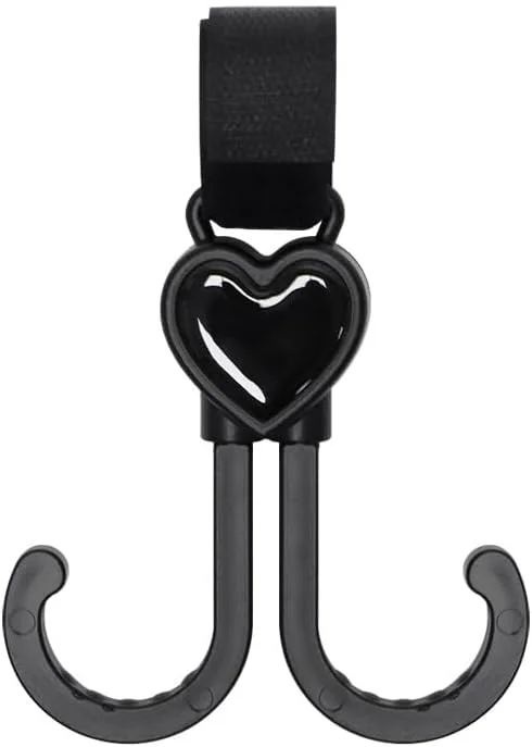 گیره های کالسکه، قلاب های جهانی لوازم جانبی کالسکه کودک برای کیف های خرید، کیف دستی، کیف تعویض، گیره های کالسکه برای کیف ها، سازمان دهنده قلاب های کالسکه برای کیف های تعویض نوزاد (بسته 4 عددی)