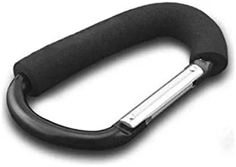 آویز کالسکه کودک SKEIDO، آویز خرید کالسکه، لوازم جانبی، آویز لباس برای کالسکه کودک - مشکی