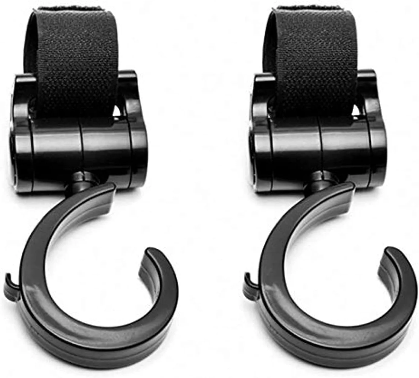 آویز کالسکه مومو بیر - بسته 2 عددی قلاب چند منظوره - بند، گیره یا آویز برای کیف لوازم کودک، مواد غذایی، لباس، کیف پول به کالسکه یا باگی شما - لوازم جانبی عالی برای مادر هنگام پیاده روی (مشکی) آویز کالسکه مومو بیر - بسته 2 عددی قلاب چند منظوره - بند، گیره یا آویز برای کیف لوازم کودک، مواد غذایی، لباس، کیف پول به کالسکه یا باگی شما - لوازم جانبی عالی برای مادر هنگام پیاده روی (مشکی)