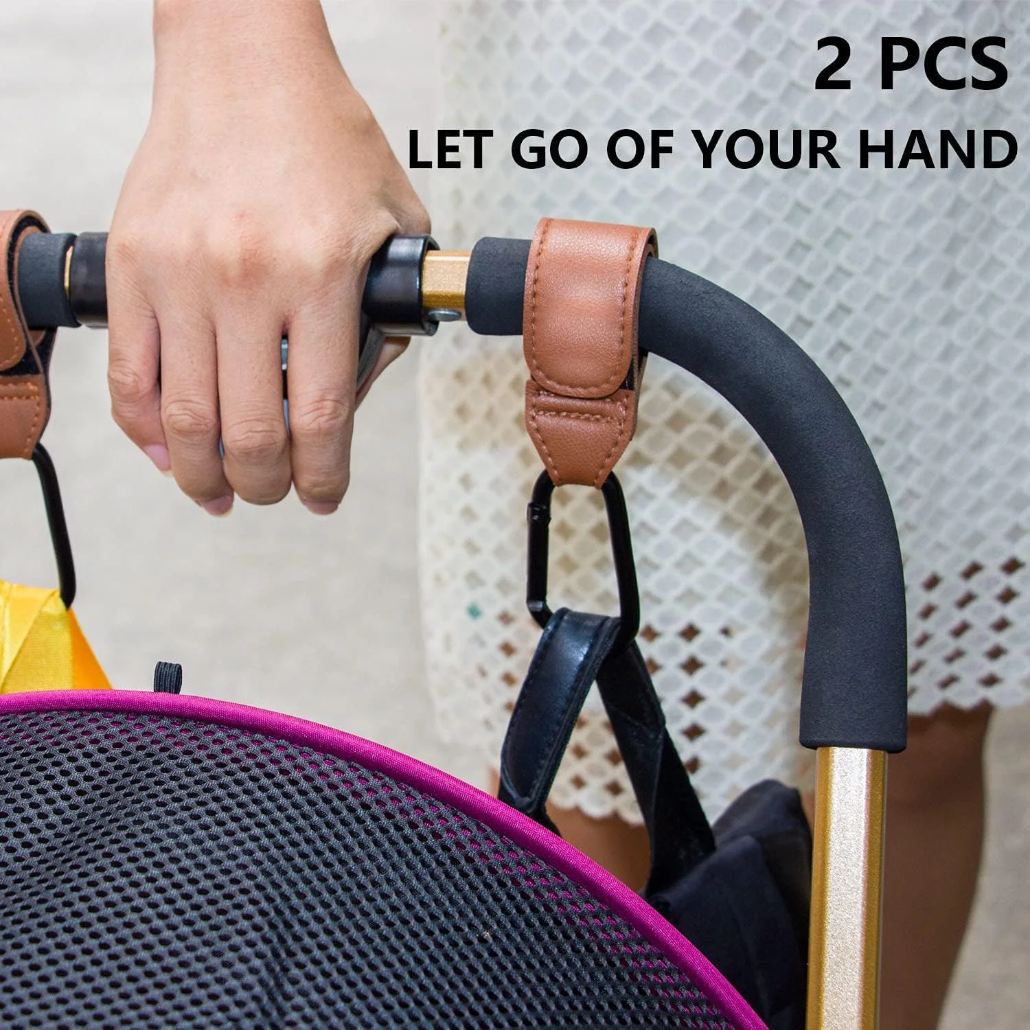 قلاب های کالسکه کودک، قلاب های کیف برای آویزان کردن کیف لوازم کودک، قلاب های چسبی چند منظوره برای کیسه های خرید مواد غذایی، بندهای کالسکه چرم مصنوعی ممتاز (مشکی (2 عدد)) قلاب های کالسکه کودک، قلاب های کیف برای آویزان کردن کیف لوازم کودک، قلاب های چسبی چند منظوره برای کیسه های خرید مواد غذایی، بندهای کالسکه چرم مصنوعی ممتاز (مشکی (2 عدد))