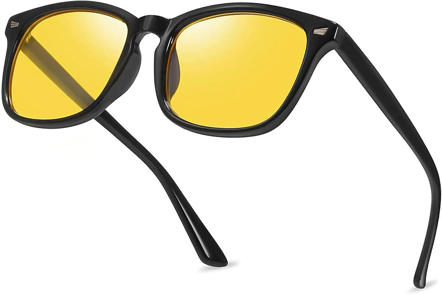 عینک رانندگی شبانه پلاریزه برای آقایان و بانوان - عینک دید در شب زرد ضد تابش نور برای رانندگی در شب عینک رانندگی شبانه پلاریزه برای آقایان و بانوان - عینک دید در شب زرد ضد تابش نور برای رانندگی در شب