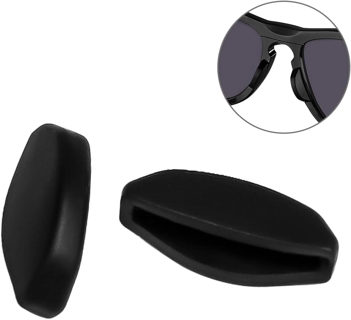 پدهای بینی سایز معمولی جایگزین برای فریم عینک آفتابی Oakley Frogskins Range OO9284، قطعات نرم سیلیکونی بینی