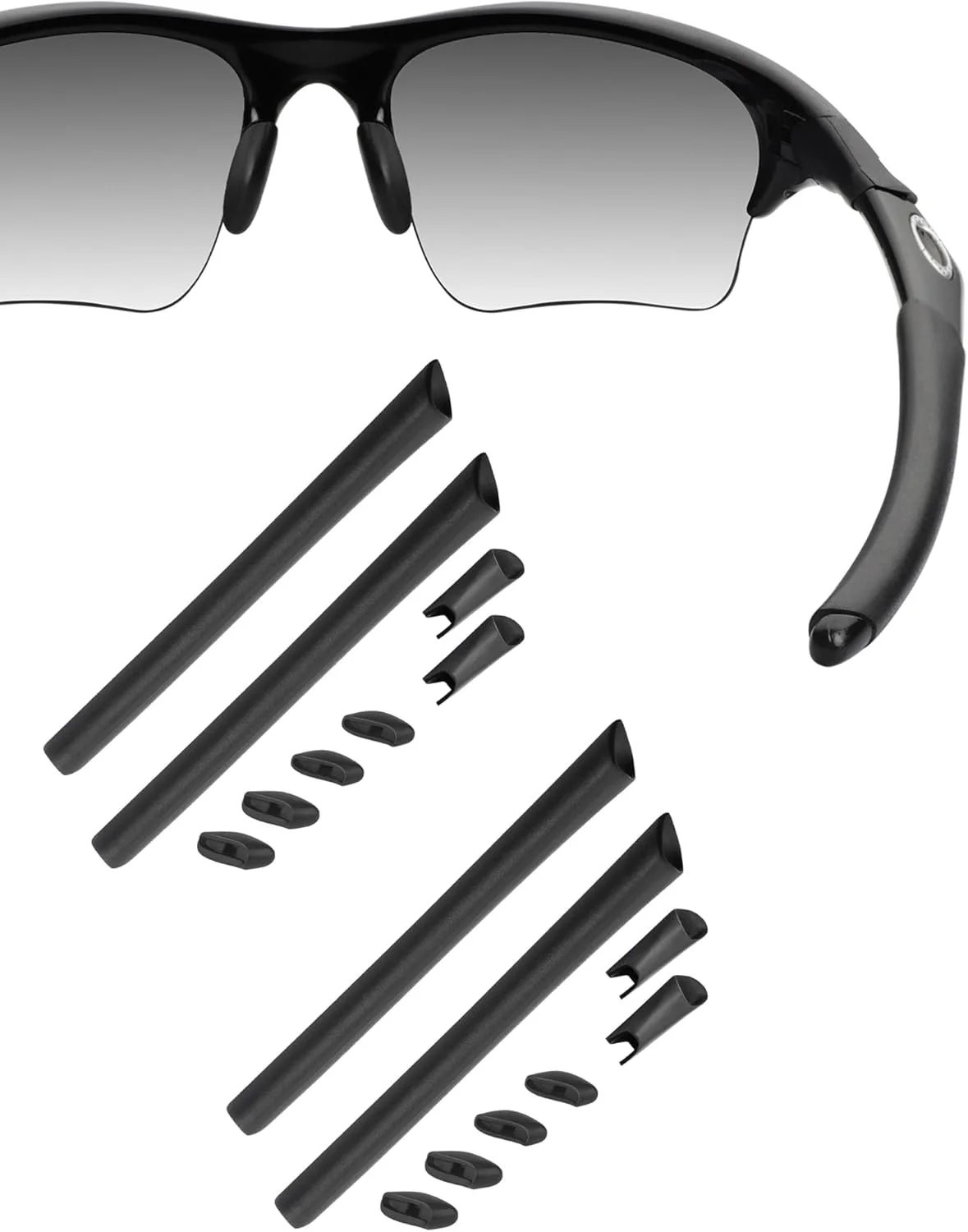 پدهای بینی جایگزین و کیت لاستیکی دسته عینک برای عینک آفتابی Oakley Half Jacket | Half Jacket XLJ | Half Jacket Special