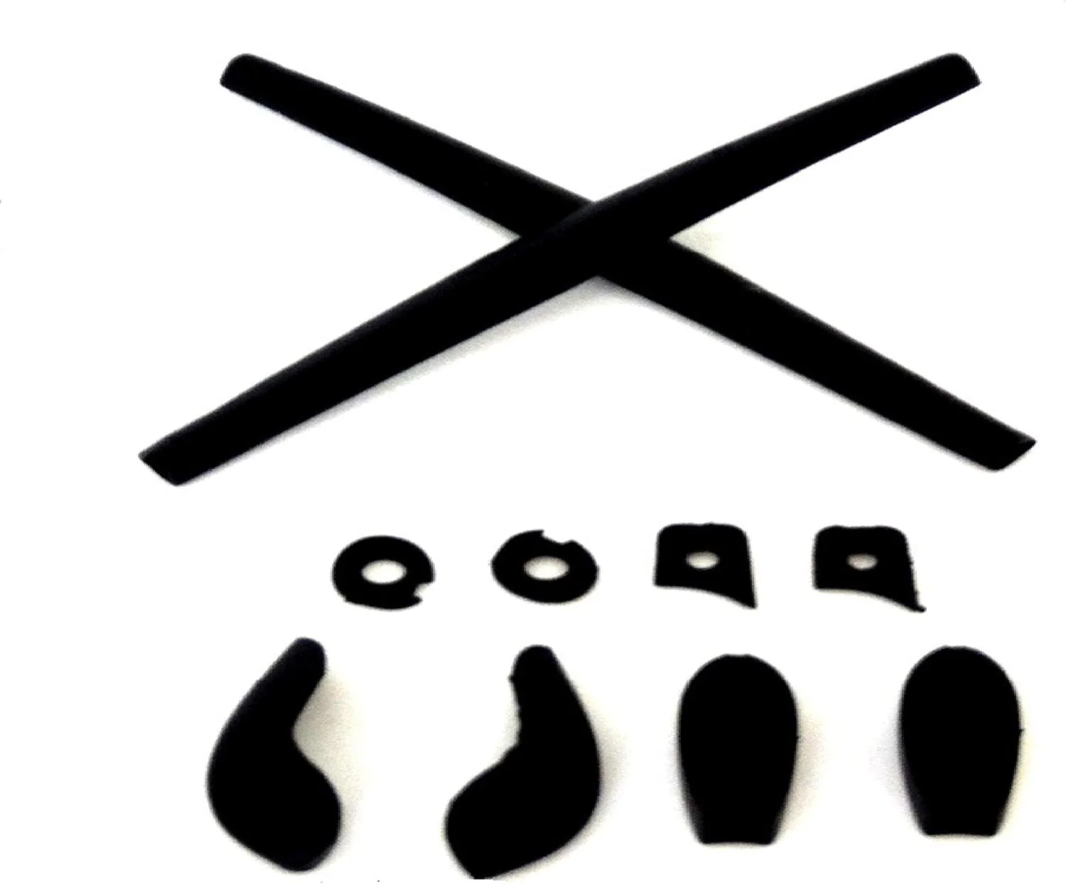 پدهای بینی و روکش های گوشی لاستیکی GALAXYLENSE برای Oakley Juliet مشکی