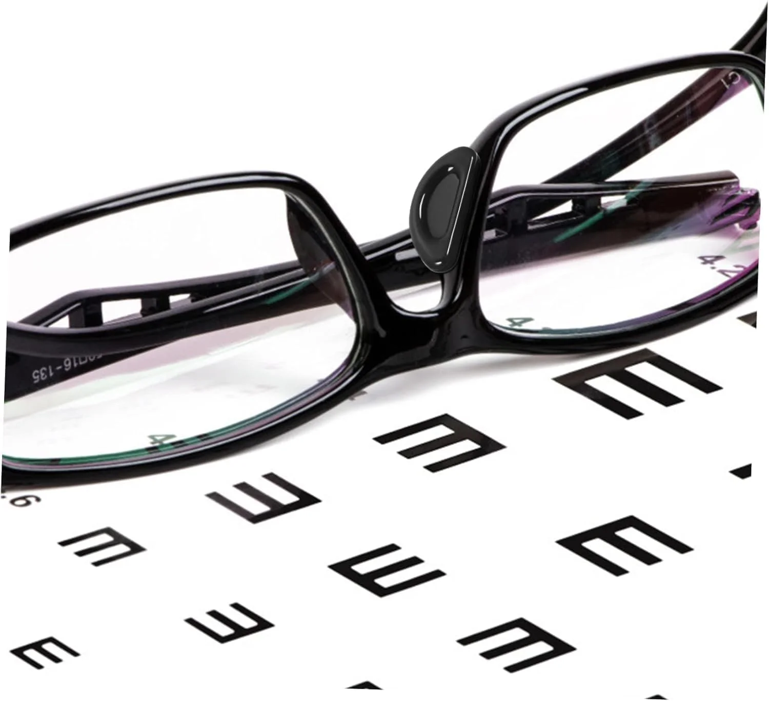 پدهای بینی عینک یلاجوی، 10 جفت - پدهای بینی فوق العاده چسبنده و ضد لغزش برای عینک، پدهای چسبی سیلیکونی نرم برای راحتی (مشکی) پدهای بینی عینک یلاجوی، 10 جفت - پدهای بینی فوق العاده چسبنده و ضد لغزش برای عینک، پدهای چسبی سیلیکونی نرم برای راحتی (مشکی)