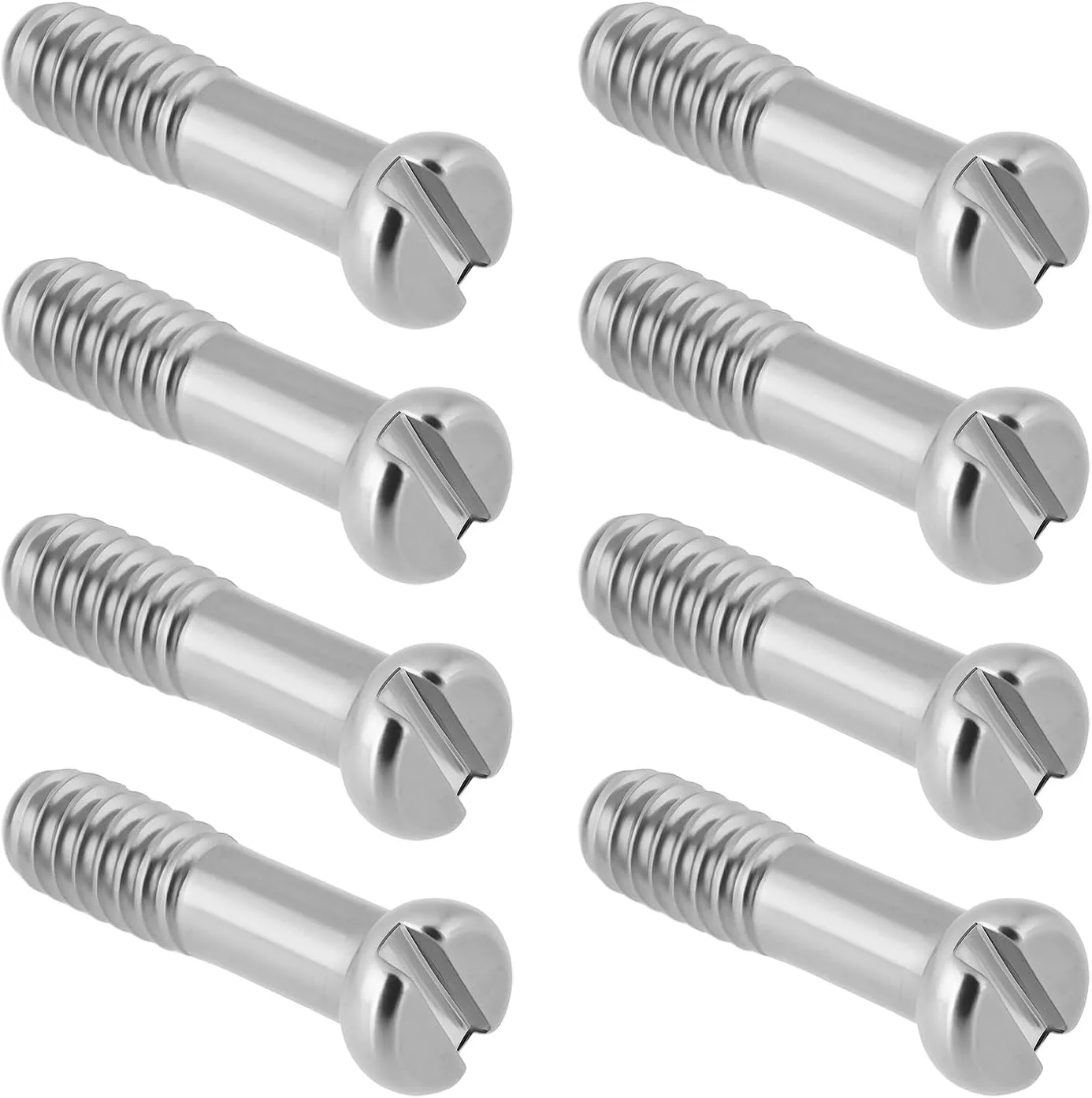 ۸ عدد پیچ دسته عینک برای تعمیر عینک آفتابی سازگار با Ray-Ban Wayfarer RB2140، ابعاد ۲x۱.۴x۶ میلی‌متر