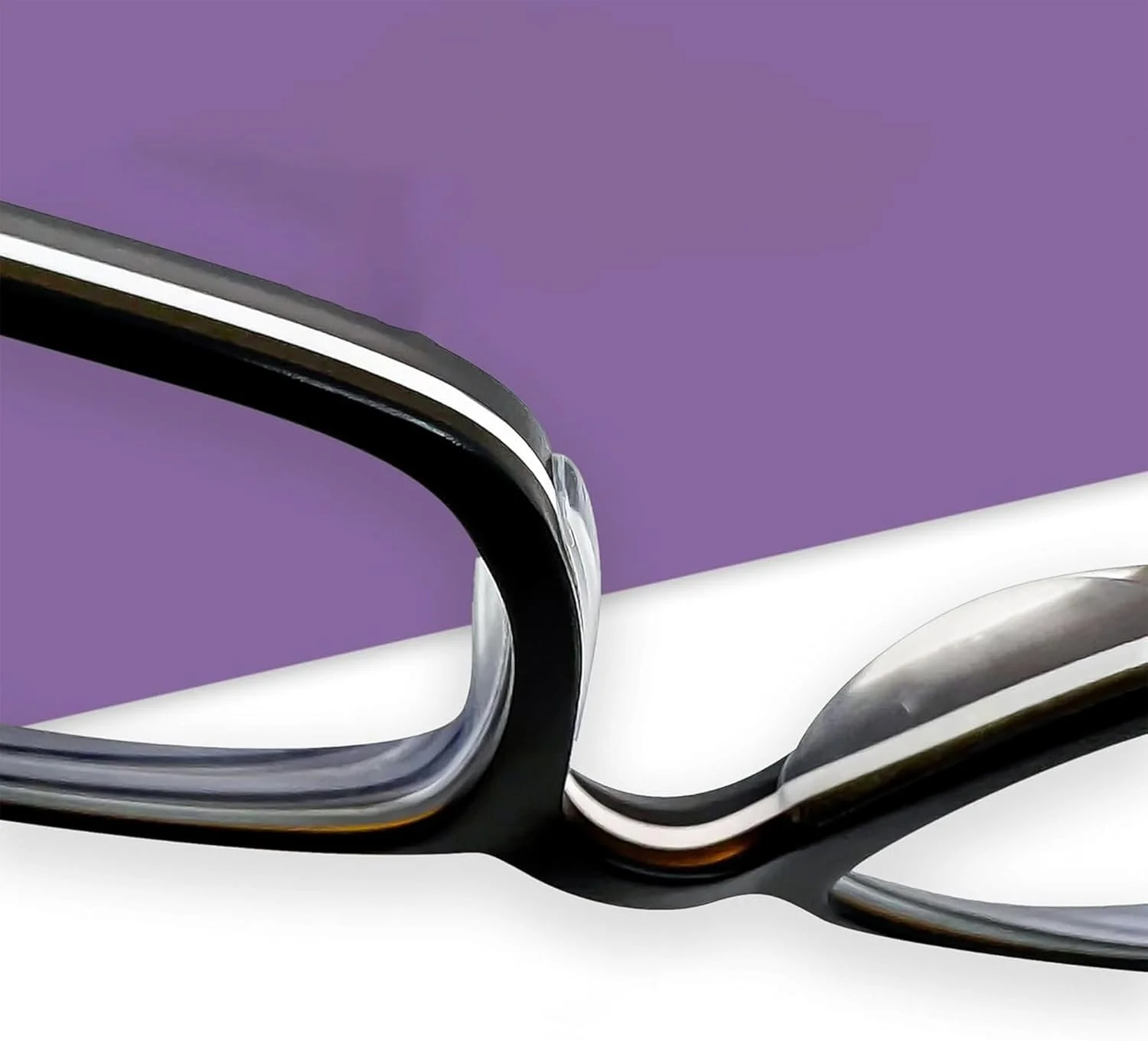 پدهای بینی سیلیکونی چسبی فوق العاده نازک 1.3 میلی متری برای عینک، پدهای بینی ضد لغزش 18 میلی متری برای عینک، عینک آفتابی، عینک مطالعه (15 جفت، شفاف)