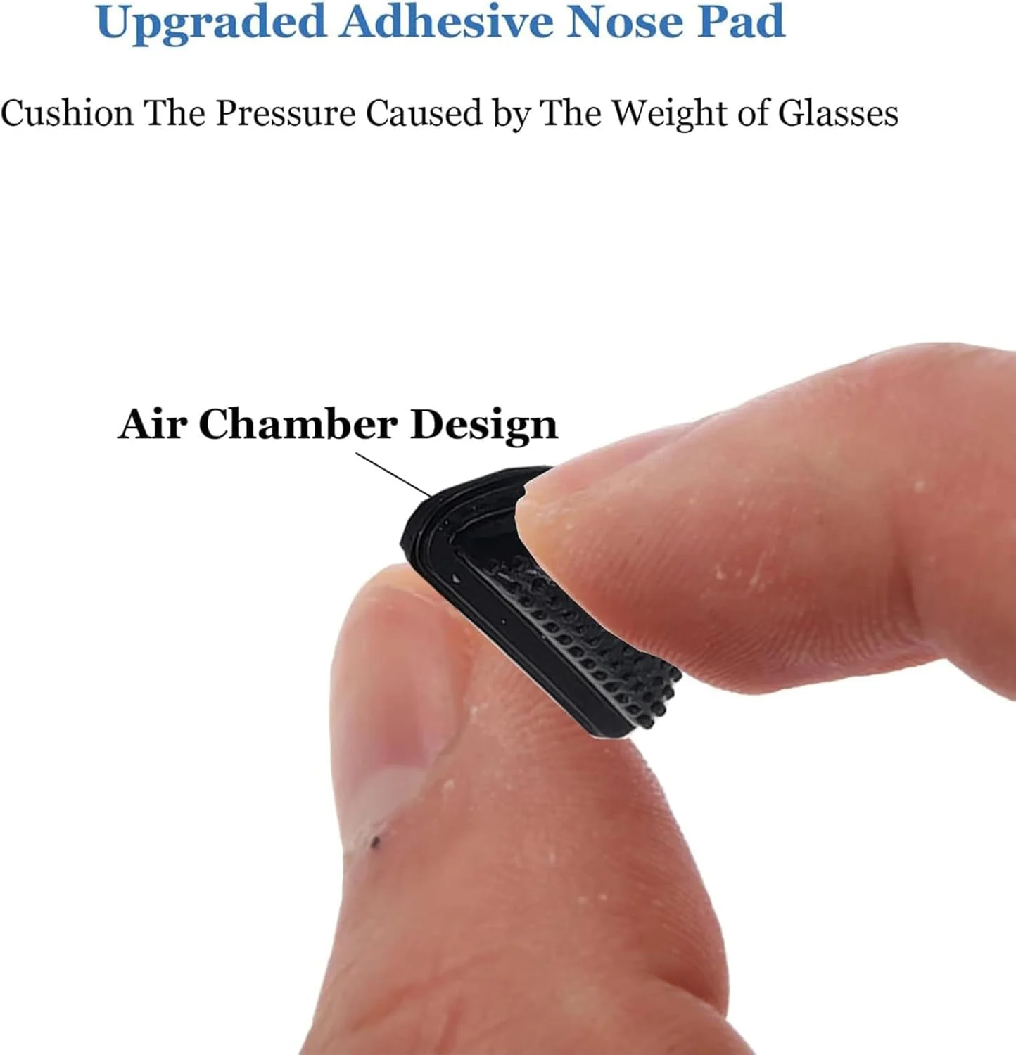 پدهای بینی عینک Jaffiust، پدهای بینی سیلیکونی برای عینک، پدهای ضد لغزش با محفظه هوا برای عینک و عینک آفتابی، با پشت چسبی (12 جفت، شفاف) پدهای بینی عینک Jaffiust، پدهای بینی سیلیکونی برای عینک، پدهای ضد لغزش با محفظه هوا برای عینک و عینک آفتابی، با پشت چسبی (12 جفت، شفاف)