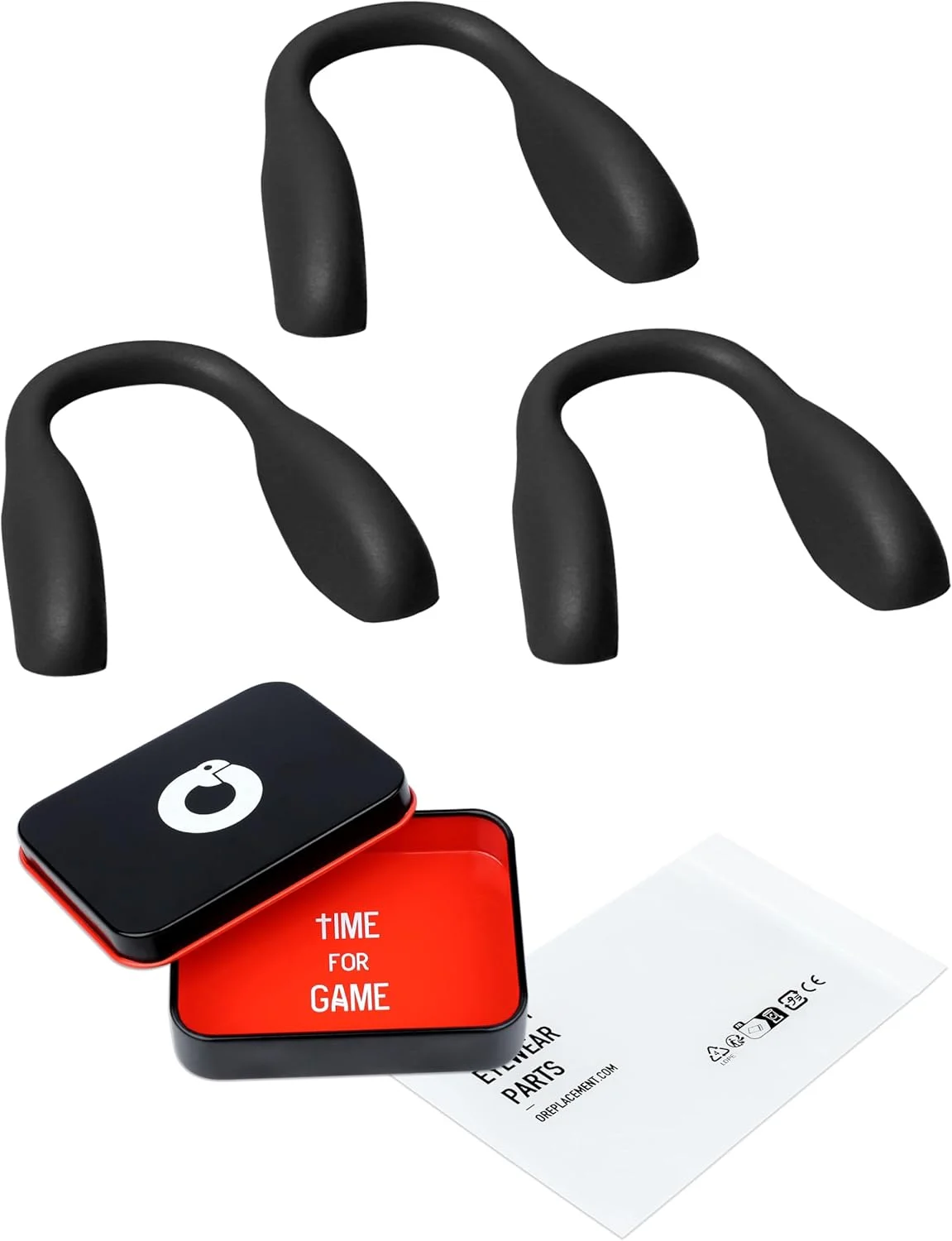 ۳ جفت پد بینی عینک آفتابی سیلیکونی فوق العاده نرم برای Oakley Split Shot OO9416 / Split Time OO4129 / Crossrange OO9361 / Targetline OO9397، کیت جایگزین پد بینی ضد لغزش فشاری مشکی ۳ جفت پد بینی عینک آفتابی سیلیکونی فوق العاده نرم برای Oakley Split Shot OO9416 / Split Time OO4129 / Crossrange OO9361 / Targetline OO9397، کیت جایگزین پد بینی ضد لغزش فشاری مشکی