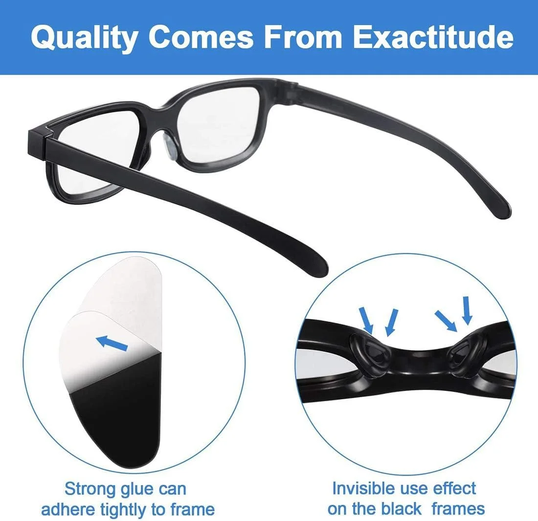 ۲۵ جفت پد بینی عینک، پد بینی سیلیکونی نرم چسبی برای عینک، پد بینی محفظه هوا ضد لغزش برای عینک آفتابی و عینک طبی، پد بینی مشکی راحت برای فریم های پلاستیکی ۲۵ جفت پد بینی عینک، پد بینی سیلیکونی نرم چسبی برای عینک، پد بینی محفظه هوا ضد لغزش برای عینک آفتابی و عینک طبی، پد بینی مشکی راحت برای فریم های پلاستیکی