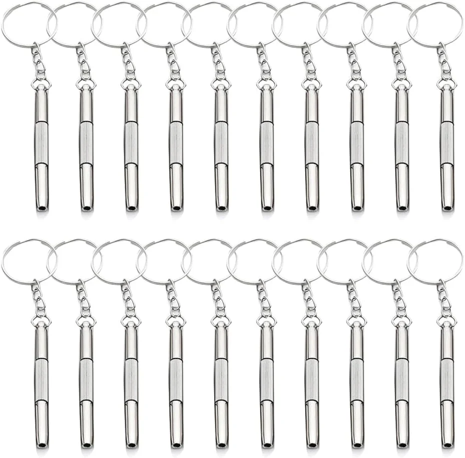 ست جاکلیدی مینی پیچ گوشتی برای تعمیر عینک: بسته ابزار دقیق قابل حمل 10/15/20 عددی