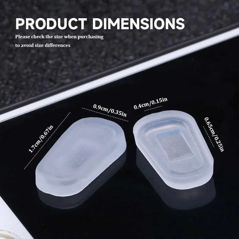 ۶ جفت پد بینی فشاری برای عینک، پد بینی شفاف عینک، پد بینی ضد لغزش سیلیکونی، کیت تعمیر عینک ۶ جفت پد بینی فشاری برای عینک، پد بینی شفاف عینک، پد بینی ضد لغزش سیلیکونی، کیت تعمیر عینک