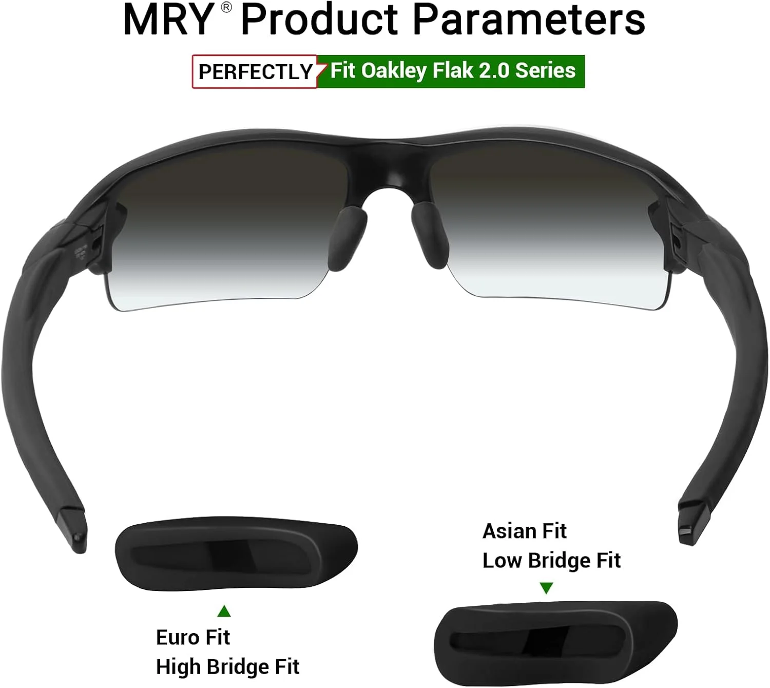 کیت پد بینی و روگوشی جایگزین MRYOK برای Oakley Flak 2.0/2.0 XL - Opt کیت پد بینی و روگوشی جایگزین MRYOK برای Oakley Flak 2.0/2.0 XL - Opt