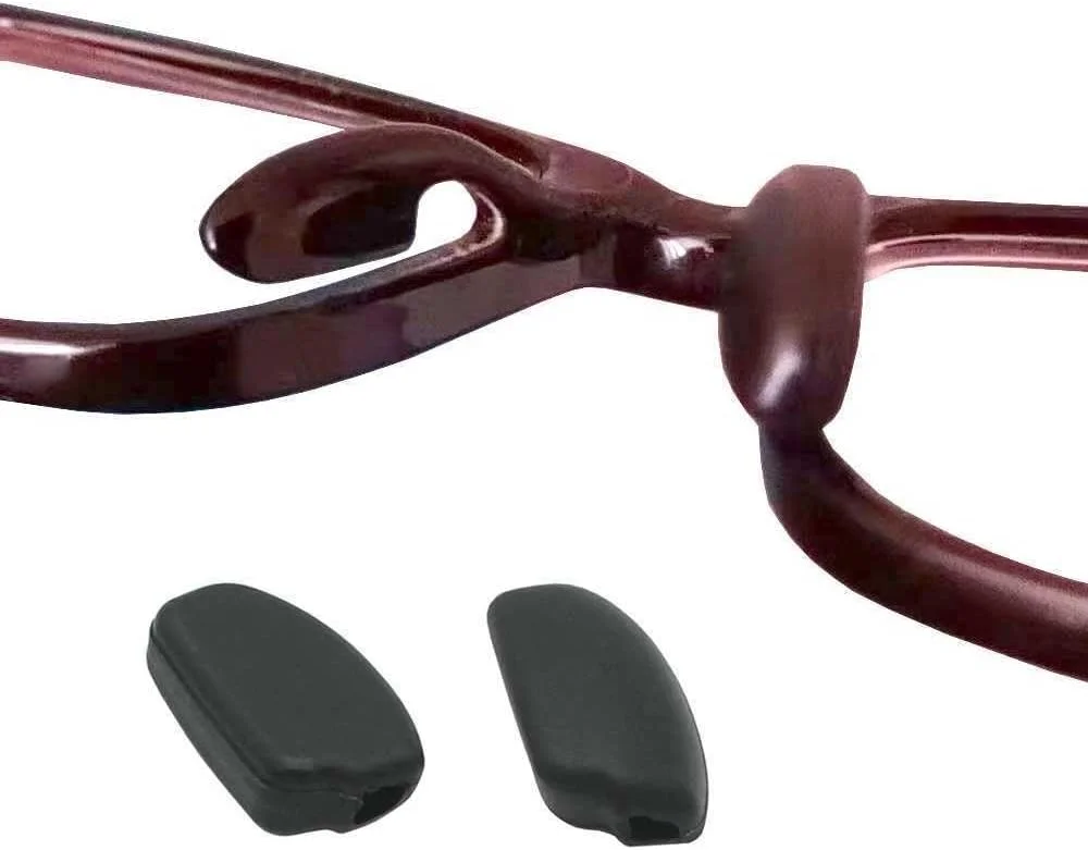 پدهای بینی عینک، پدهای جایگزین پلاگین BEHLINE، قطعات بینی عینک سیلیکونی نرم ضد لغزش برای عینک آفتابی
