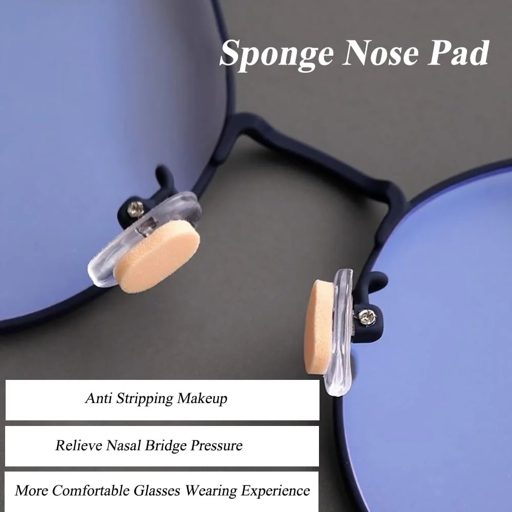 پدهای بینی عینک طبی ضد لغزش رنگ پوست، بسته 32 عددی - پدهای نرم اسفنجی برای عینک، مناسب برای اکثر عینک های طبی و آفتابی، راحت و ضد لغزش پدهای بینی عینک طبی ضد لغزش رنگ پوست، بسته 32 عددی - پدهای نرم اسفنجی برای عینک، مناسب برای اکثر عینک های طبی و آفتابی، راحت و ضد لغزش