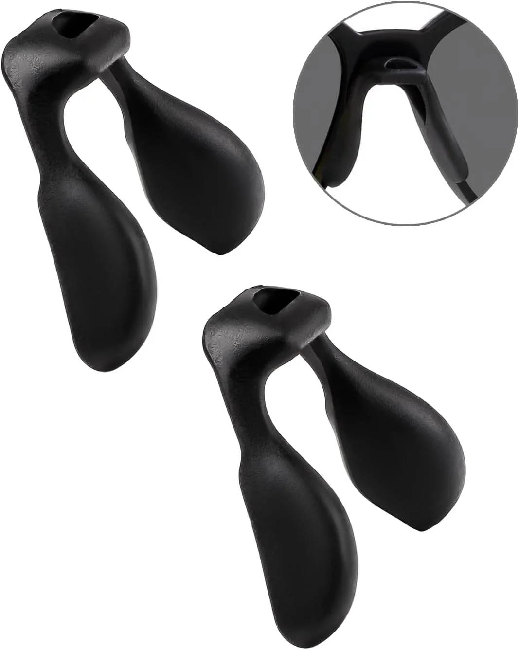 دو عدد پد بینی ضخیم تر جایگزین برای فریم عینک های Oakley Crosslink Fit OX8136 OX8136M OX8142، پد بینی نرم سیلیکونی