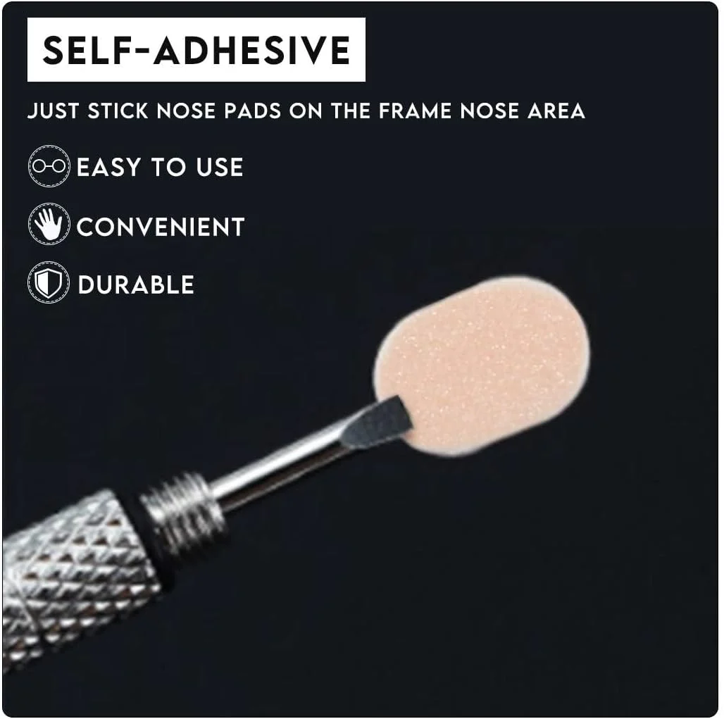 پدهای بینی فومی نرم تزویق، 60 عددی، پدهای بینی خود چسب ضد لغزش برای عینک آفتابی و عینک مطالعه پدهای بینی فومی نرم تزویق، 60 عددی، پدهای بینی خود چسب ضد لغزش برای عینک آفتابی و عینک مطالعه