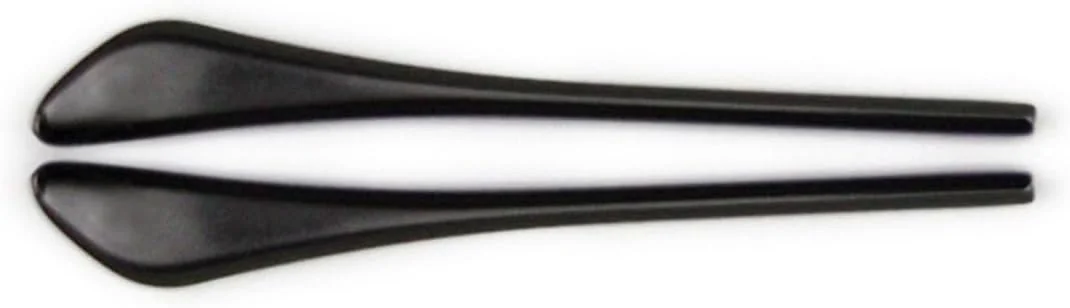 روکش دسته عینک، 2 جفت روکش دسته عینک جایگزین ضد لغزش، مناسب برای عینک های خلبانی/عینک های گرد فلزی نازک