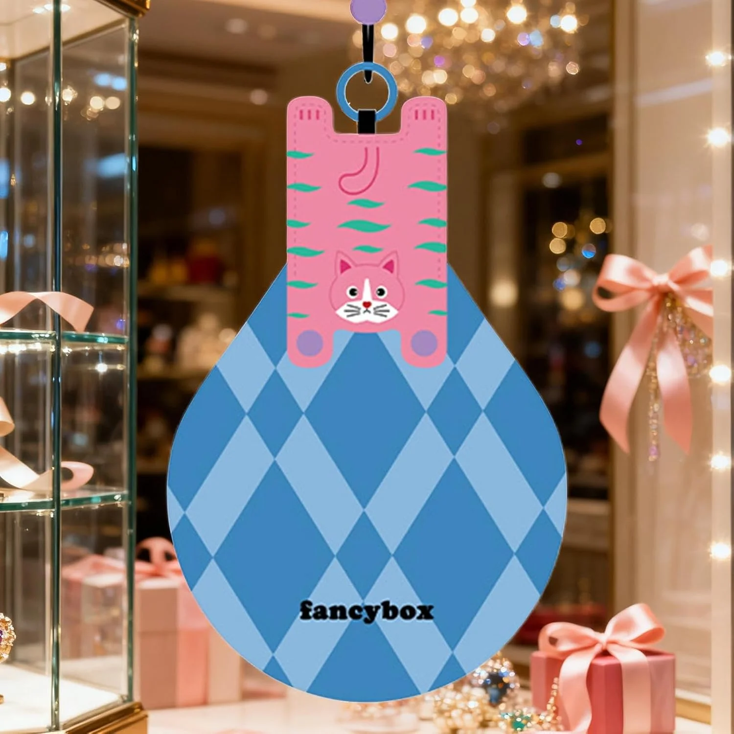 دستمال تمیز کننده عینک - نگهدارنده عینک حیوانی با بند گردنی - ابزار تمیز کردن لنز برای پیاده روی در فضای باز، ماهیگیری، کامپیوتر، مسافرت، تولد