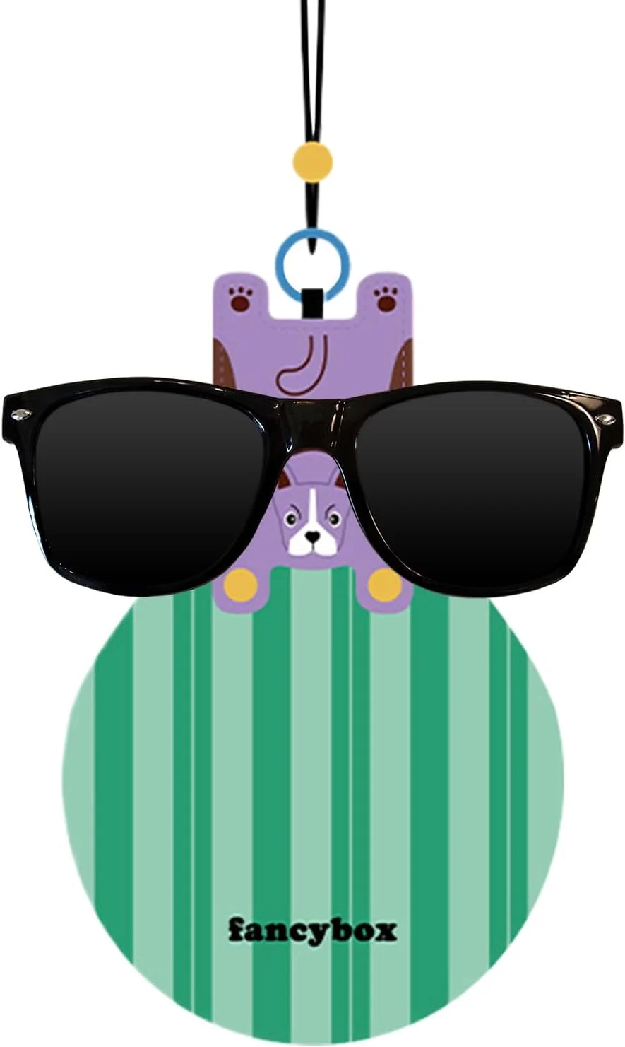 دستمال تمیز کننده عینک - گیره های عینک آفتابی حیوانی با بند گردنی، لوازم جانبی لنز دوربین برای پیاده روی، کامپیوتر، تولد، شنا، رانندگی، دوچرخه سواری