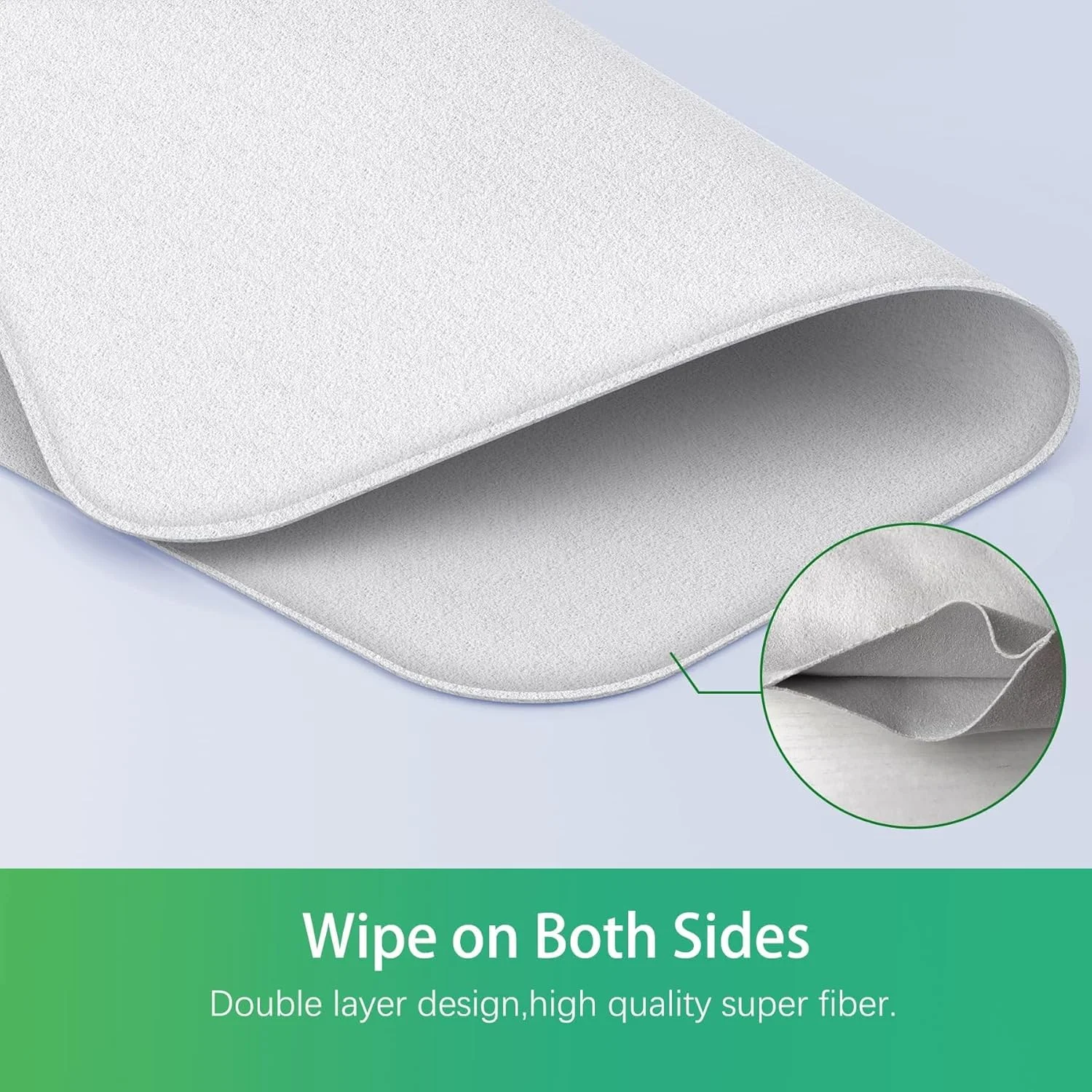 دستمال تمیز کننده عینک، بسته 3 عددی دستمال میکروفیبر لنز، تمیز کننده فوق العاده نرم و قابل شستشوی صفحه نمایش برای عینک، تلفن، لپ تاپ و سایر سطوح ظریف