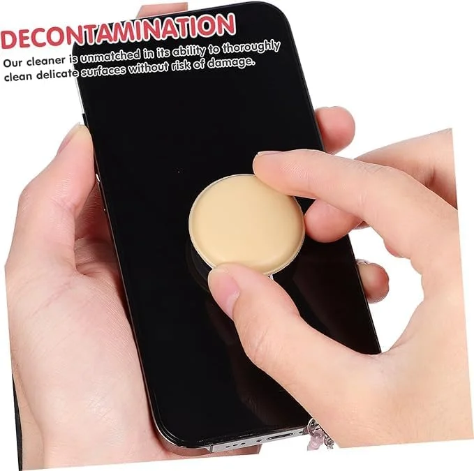 دستمال مرطوب صفحه نمایش موبایل تزویق، 8 عددی، پاک کننده قابل حمل گرد طرح ماکارون، برس سبک وزن و قابل استفاده مجدد در 4 رنگ برای تلفن هوشمند، عینک و دوربین دستمال مرطوب صفحه نمایش موبایل تزویق، 8 عددی، پاک کننده قابل حمل گرد طرح ماکارون، برس سبک وزن و قابل استفاده مجدد در 4 رنگ برای تلفن هوشمند، عینک و دوربین