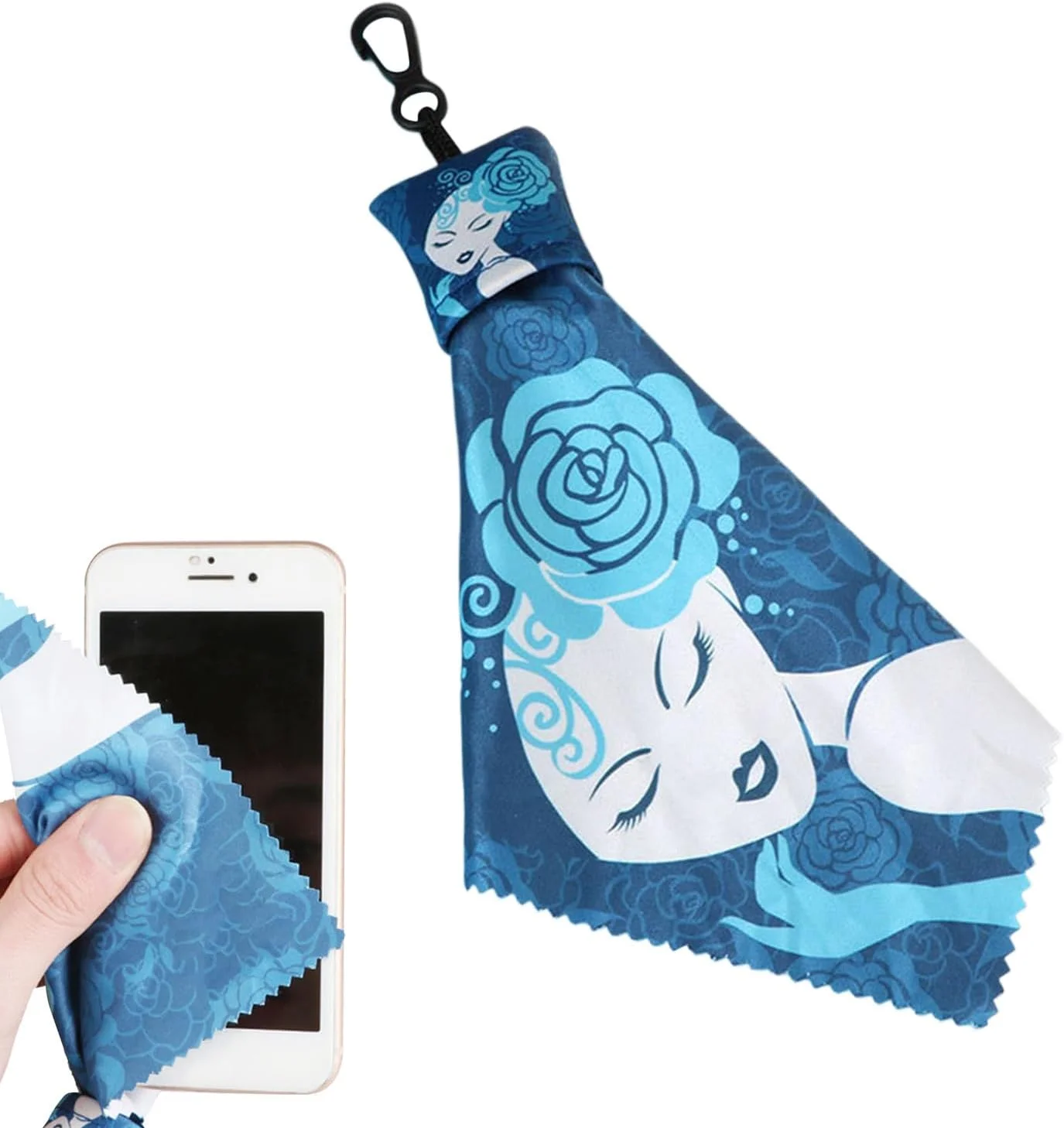 دستمال تمیز کننده عینک، دستمال های میکروفیبر چندبار مصرف برای تمیز کردن عینک آفتابی با جاکلیدی - دستمال تمیز کننده دوربین و عکس برای لنز، شیشه، شیشه جلو، لپ تاپ، تلفن، آینه و صفحه نمایش لمسی