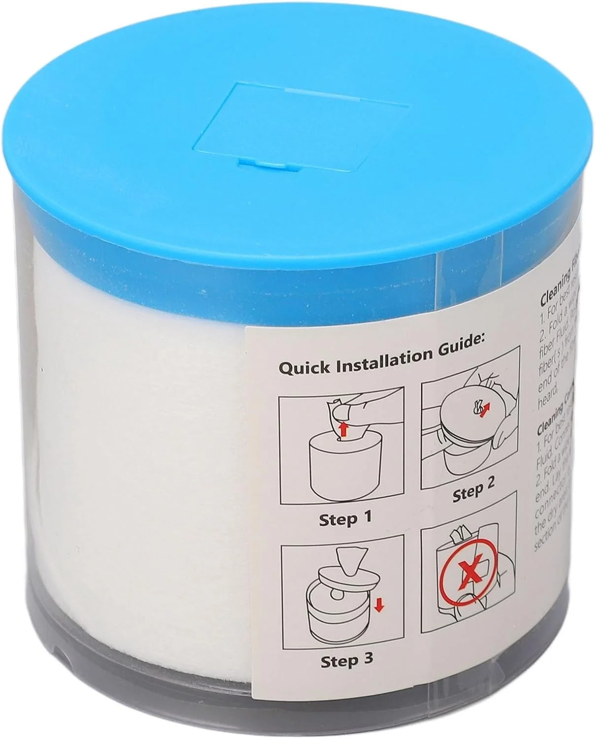 دستمال کاغذی تمیز کننده کانکتور فیبر نوری Jectse، کاغذ با راندمان بالا برای تجهیزات آزمایشگاهی، 180 عدد