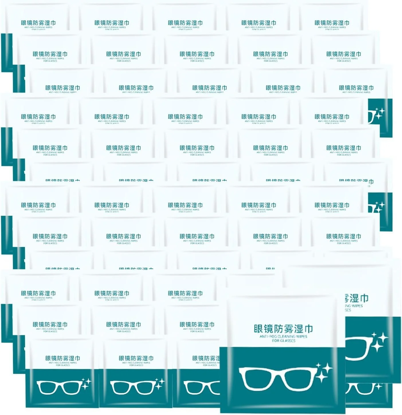 100 عدد دستمال مرطوب تمیز کننده لنز، دستمال عینک از قبل مرطوب شده بسته بندی شده به صورت جداگانه، ایده آل برای عینک، لنز دوربین، تبلت، تلفن های هوشمند و سایر سطوح ظریف