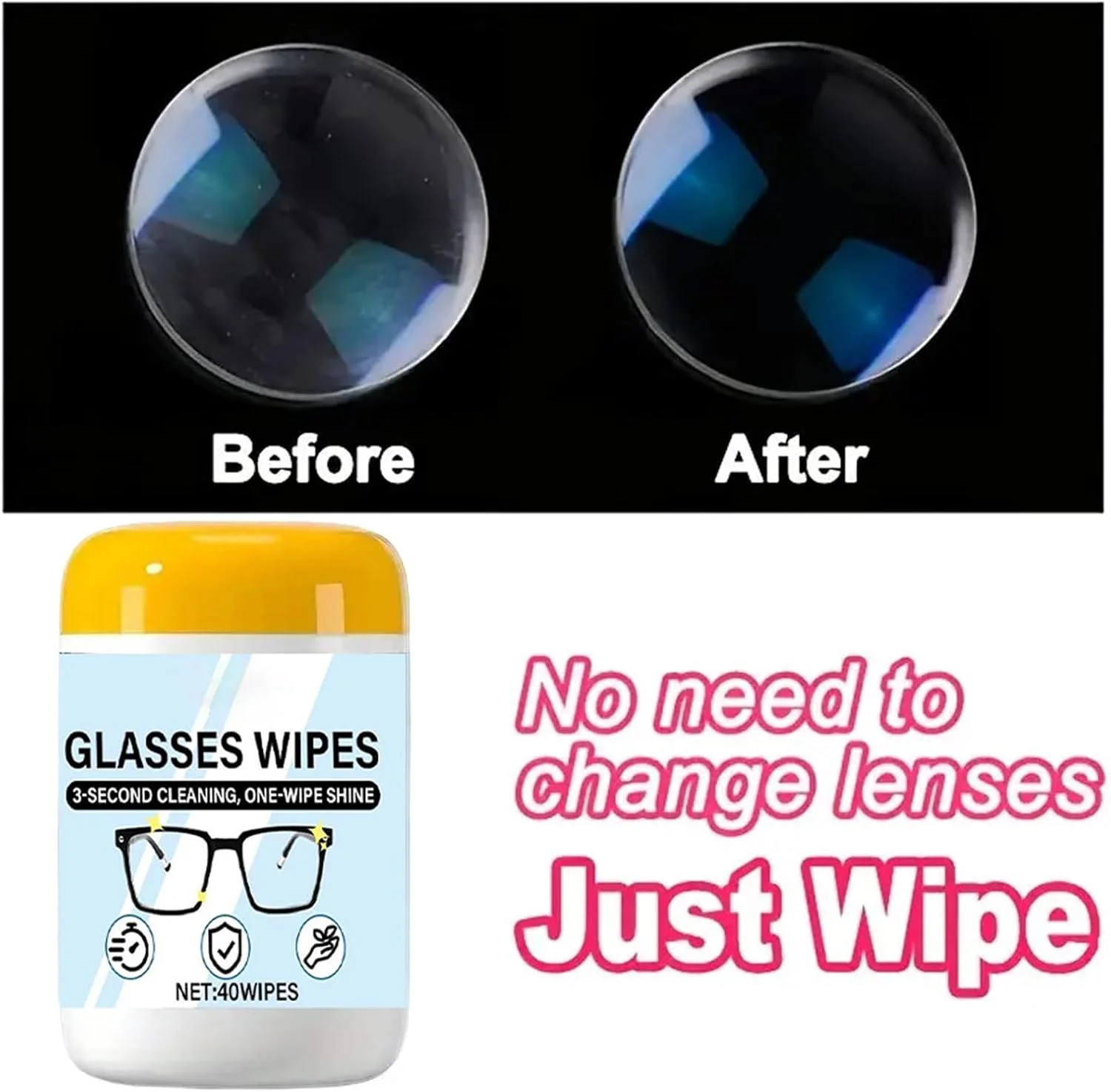 دستمال مرطوب لنز، پاک کننده ضد مه | دستمال مرطوب صفحه نمایش کامپیوتر | برای تلفن، کامپیوتر، لوازم الکترونیکی، لپ تاپ، مانیتور، تلویزیون، دوربین، عینک دستمال مرطوب لنز، پاک کننده ضد مه | دستمال مرطوب صفحه نمایش کامپیوتر | برای تلفن، کامپیوتر، لوازم الکترونیکی، لپ تاپ، مانیتور، تلویزیون، دوربین، عینک