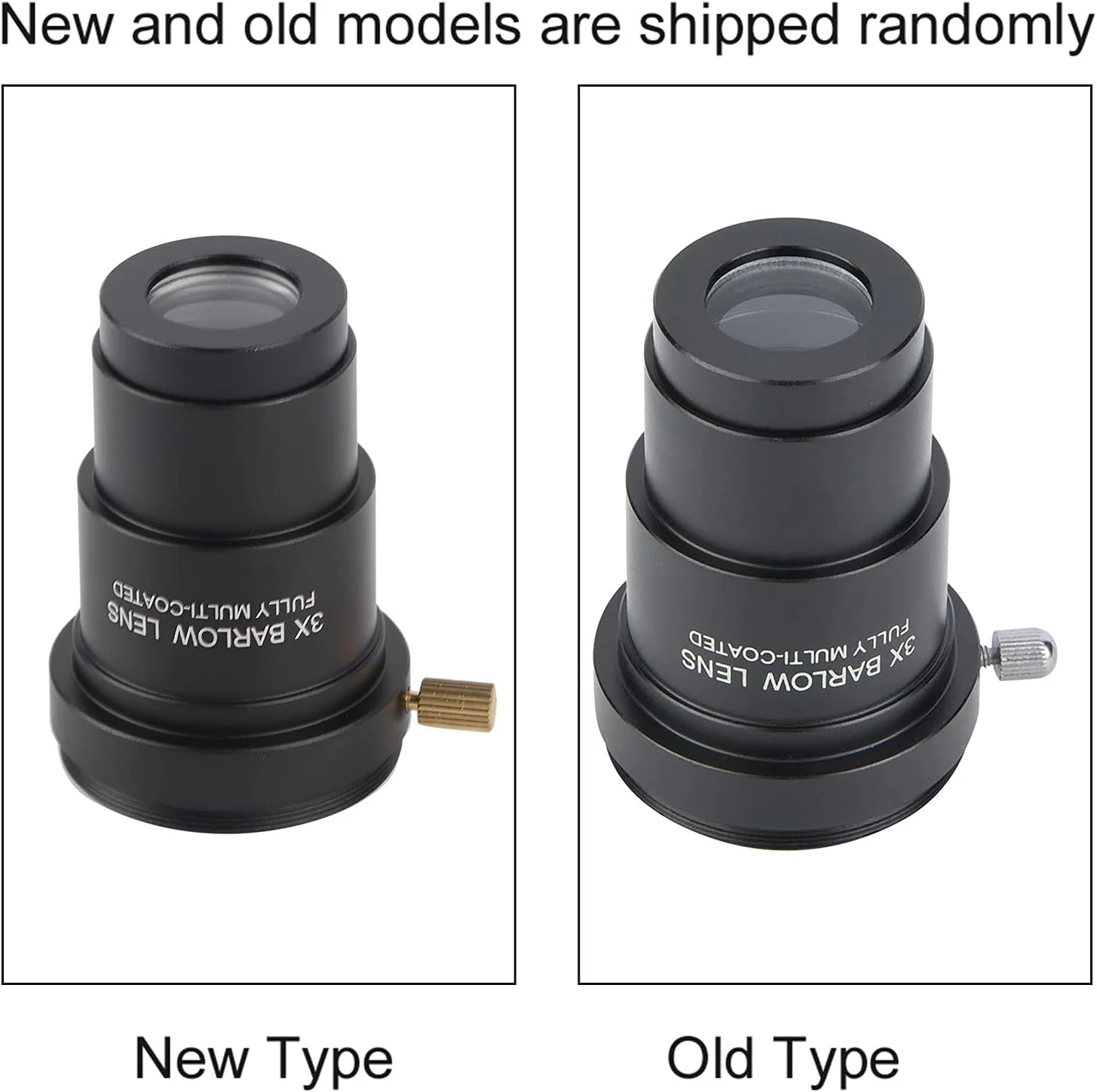 لنز بارلو 3X با پوشش چندلایه Cryfokt برای چشمی تلسکوپ 1.25 اینچی، بزرگنمایی بالا برای ستاره‌شناسان، استفاده آسان