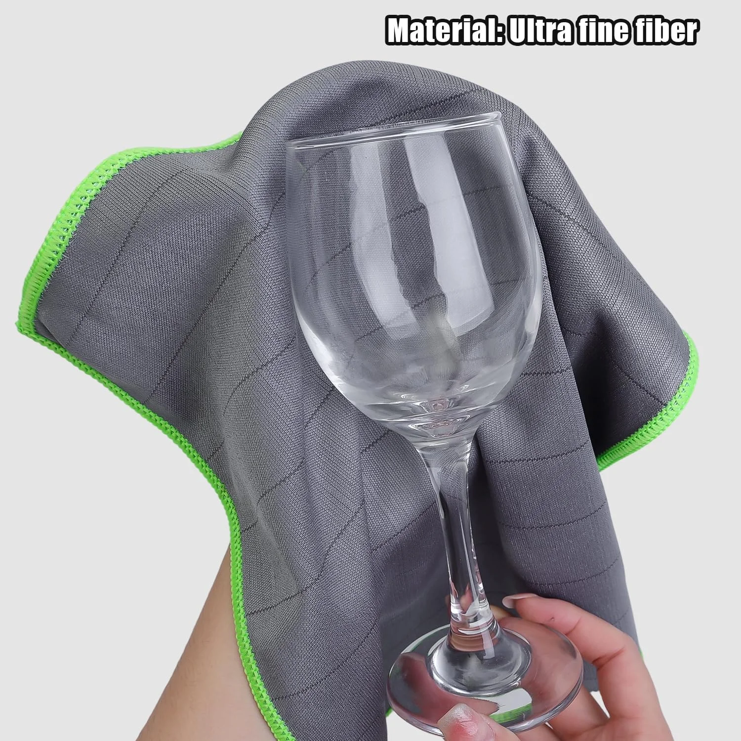 ۲ عدد دستمال میکروفایبر تمیز کننده شیشه، دستمال تمیز کننده بدون لک معجزه آسا، حوله های تمیز کننده بدون پرز قابل استفاده مجدد برای آشپزخانه، پنجره ها، آینه، لیوان (رنگ تصادفی، ۲۹x۲۹ سانتی متر) ۲ عدد دستمال میکروفایبر تمیز کننده شیشه، دستمال تمیز کننده بدون لک معجزه آسا، حوله های تمیز کننده بدون پرز قابل استفاده مجدد برای آشپزخانه، پنجره ها، آینه، لیوان (رنگ تصادفی، ۲۹x۲۹ سانتی متر)