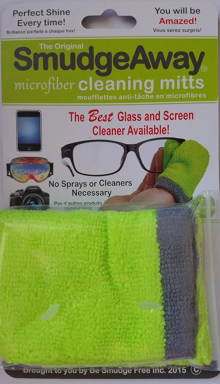 دستکش نظافت میکروفایبر SmudgeAway، یک عددی