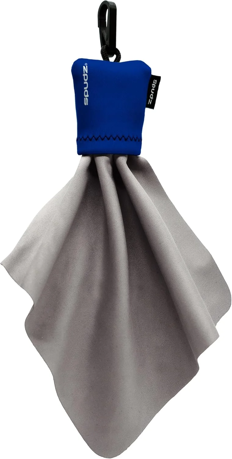 دستمال میکروفیبر کلاسیک Alpine Innovations Spudz، تمیز کننده صفحه نمایش و لنز، سرمه ای، معمولی، 15x15 سانتی متر