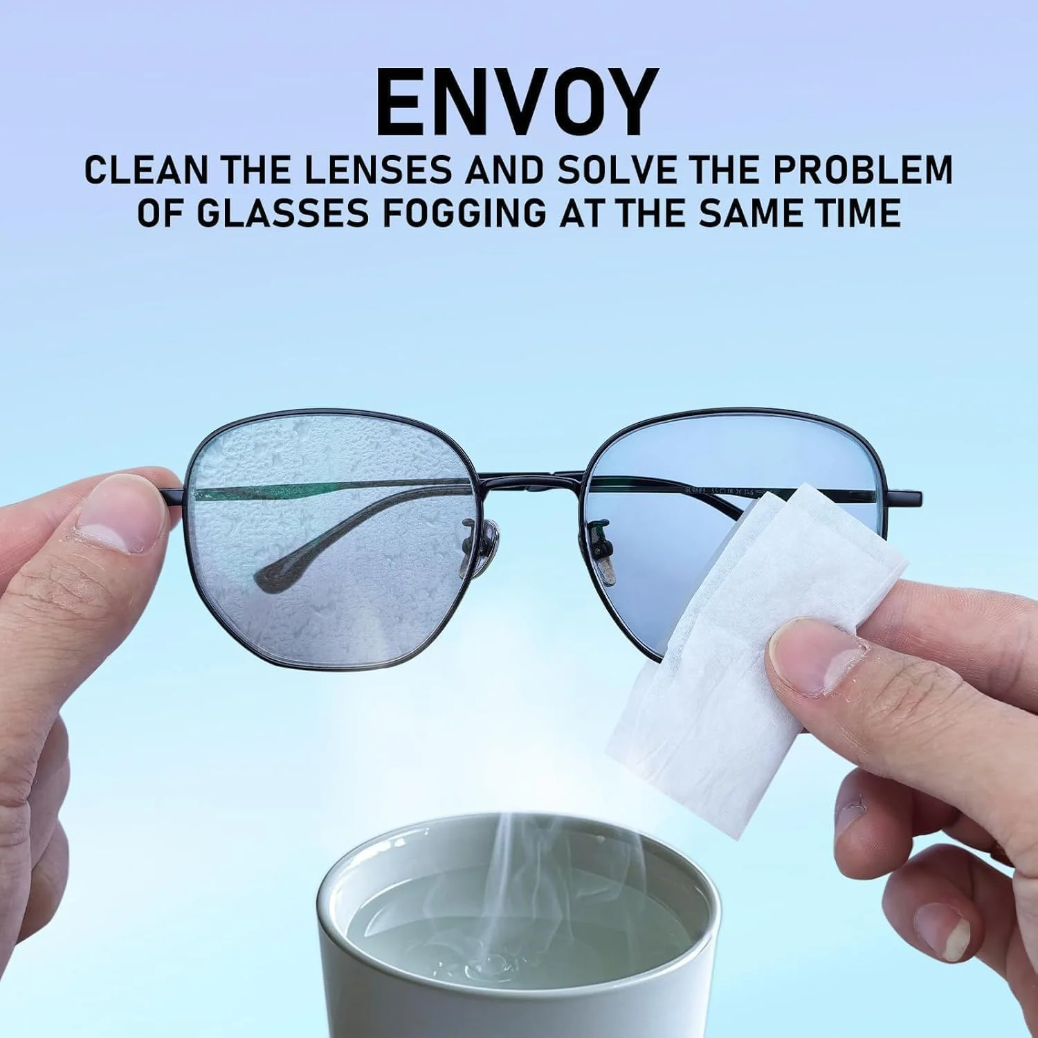 دستمال مرطوب صفحه نمایش نالاکال، بسته 100 عددی - دستمال مرطوب تمیز کننده لنز و عینک سایز مسافرتی - مناسب برای عینک، تبلت، لنز دوربین، کیبورد، تلفن و سطوح ظریف